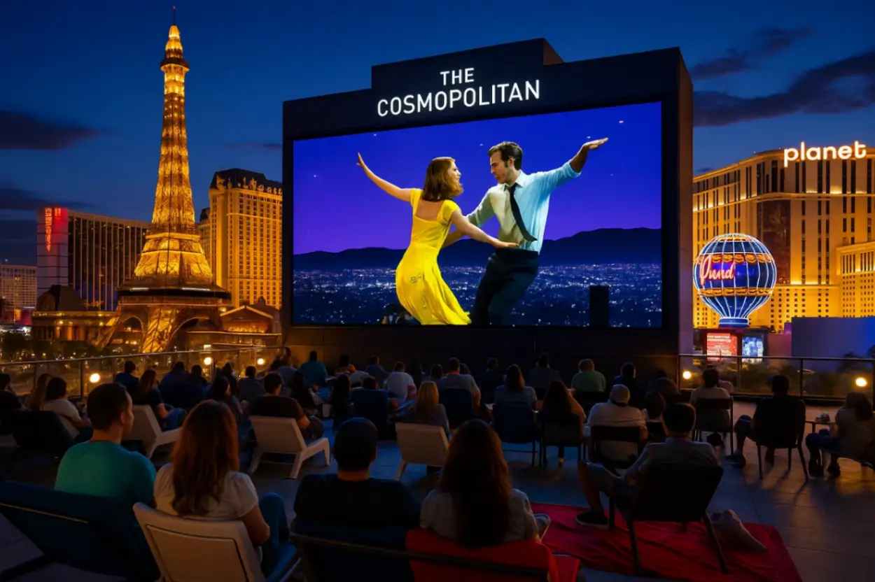 Фильмы под открытым небом в The Cosmopolitan: гид для туристов
